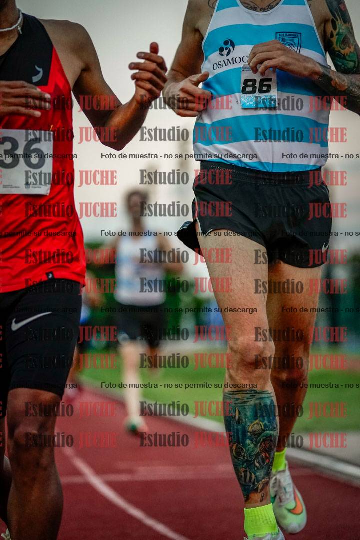 Fotos de los 1500 m llanos de varones