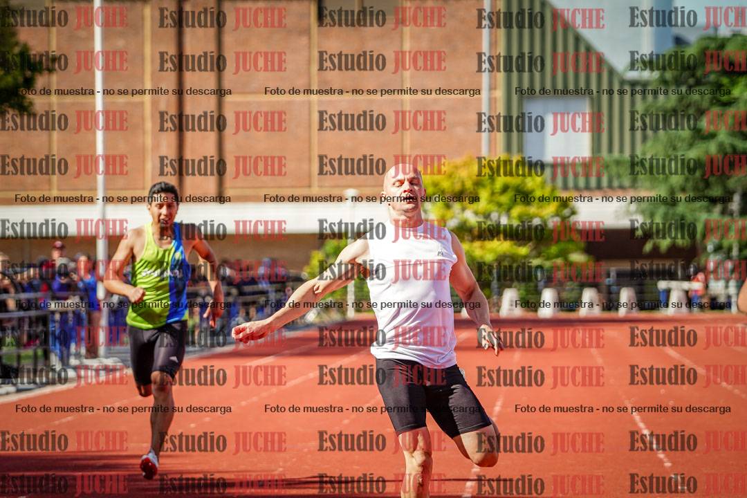 Fotos de los 200 m llanos de varones