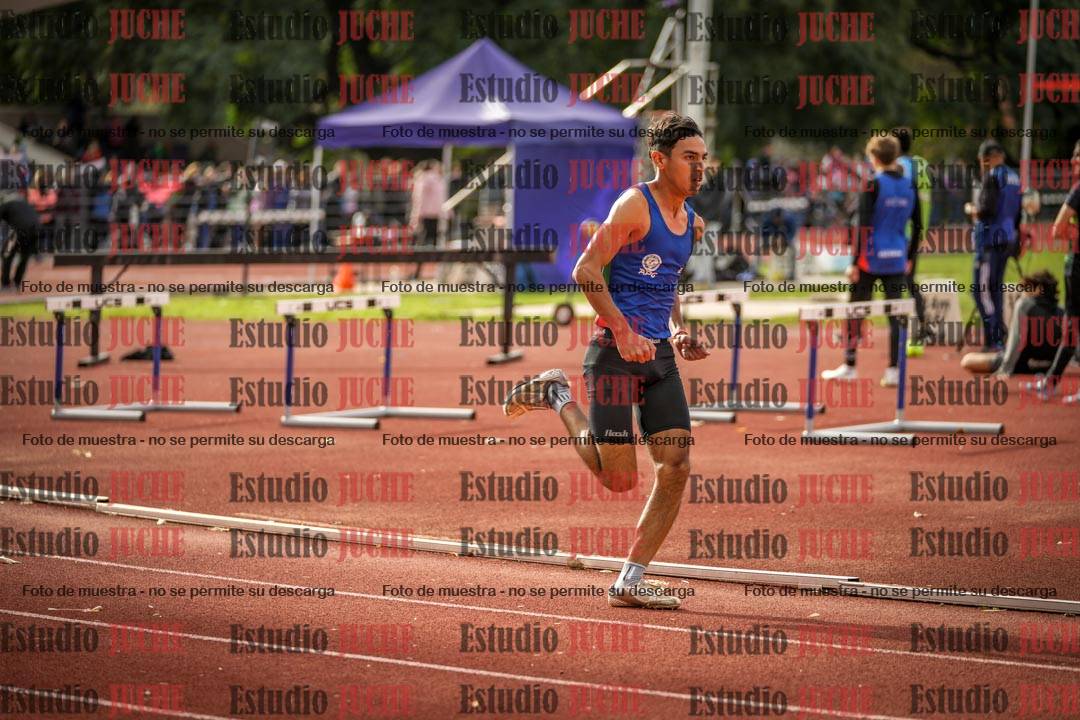 Fotos de los 400 m llanos de varones