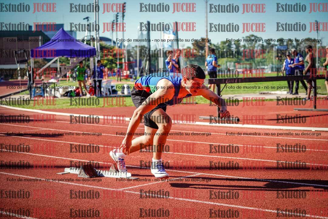Fotos de los 400 m llanos de varones