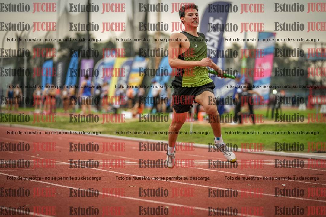 Fotos de las Postas 4x100 m de varones