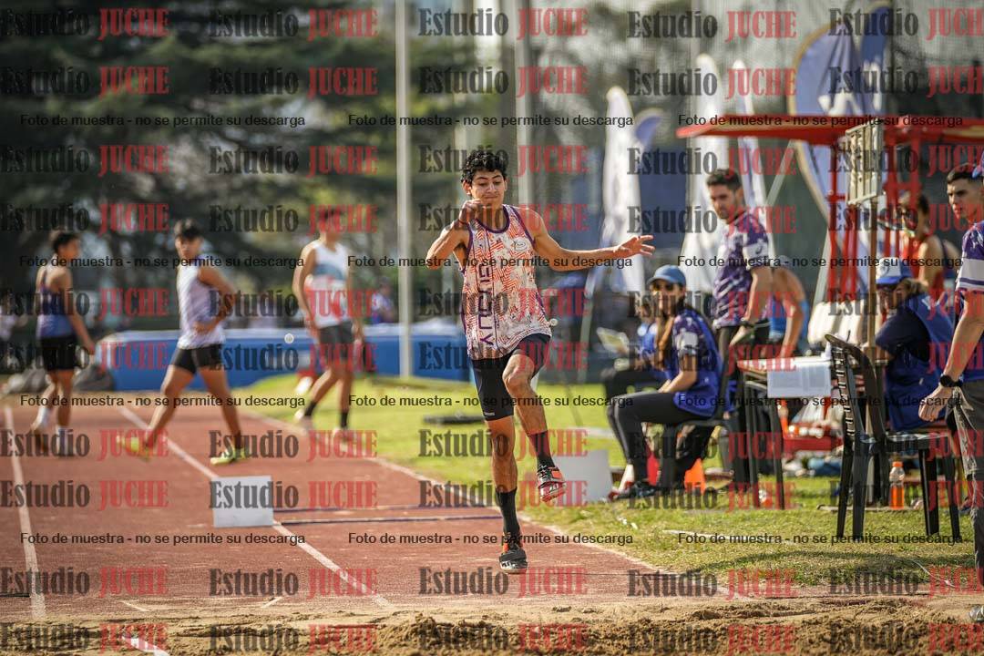 Fotos del salto en largo de varones