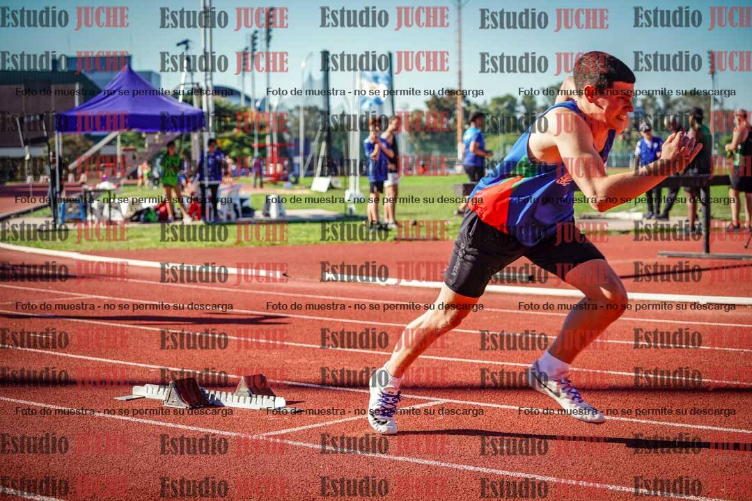 Fotos de los 400 m llanos de varones