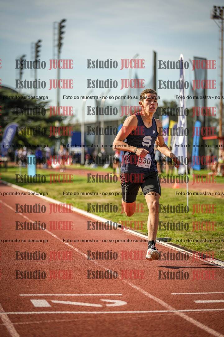 Fotos de los 1500 m de varones - decatlón 10