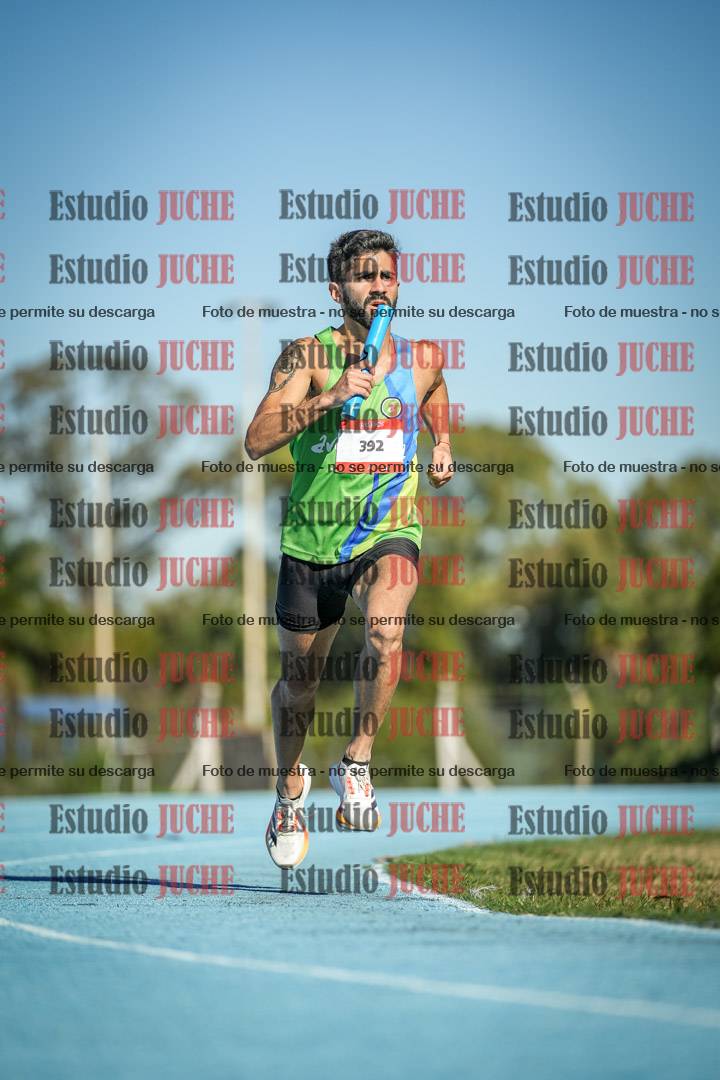 Fotos durante los relevos