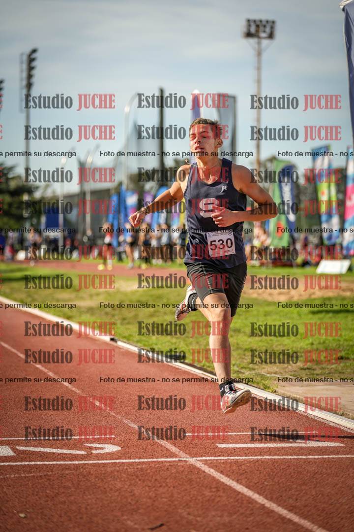 Fotos de los 1500 m de varones - decatlón 10