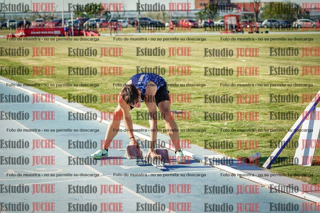 Fotos de los 400 m llanos de varones