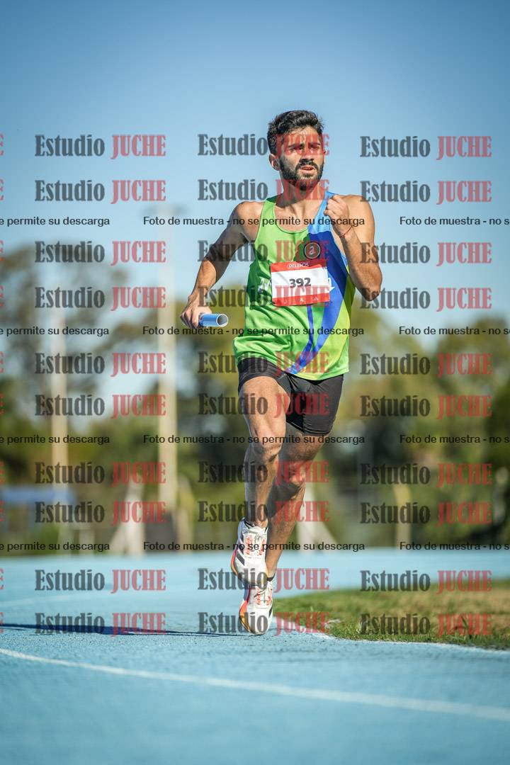 Fotos durante los relevos