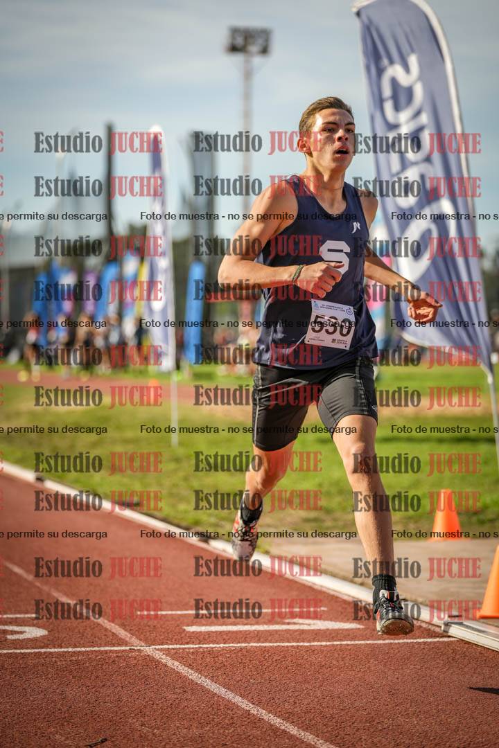 Fotos de los 1500 m de varones - decatlón 10