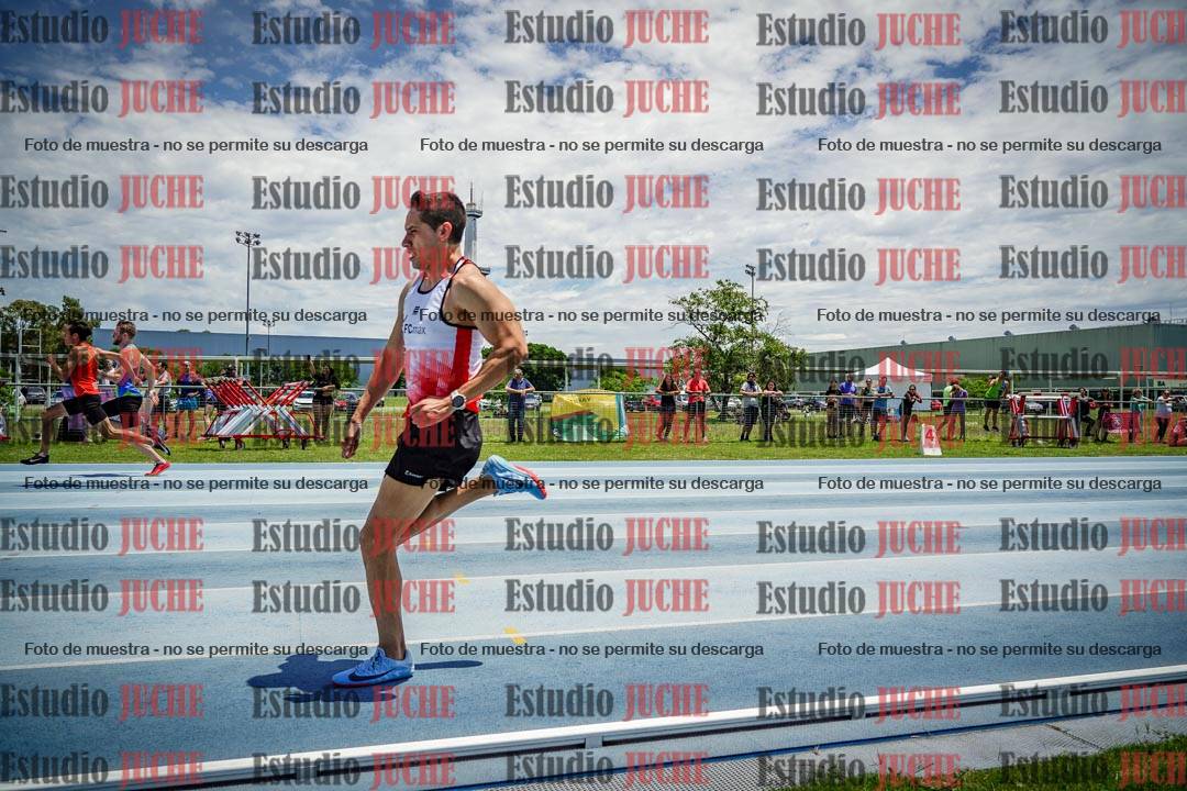 Fotos de los 100 m llanos de varones