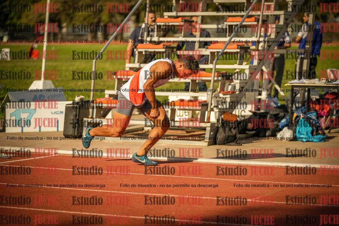 Fotos de los 400 m llanos de varones