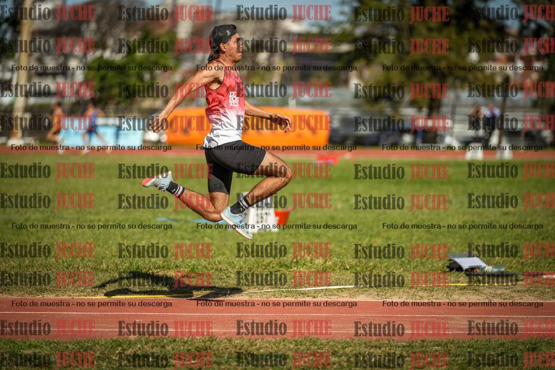 Fotos del salto triple de varones