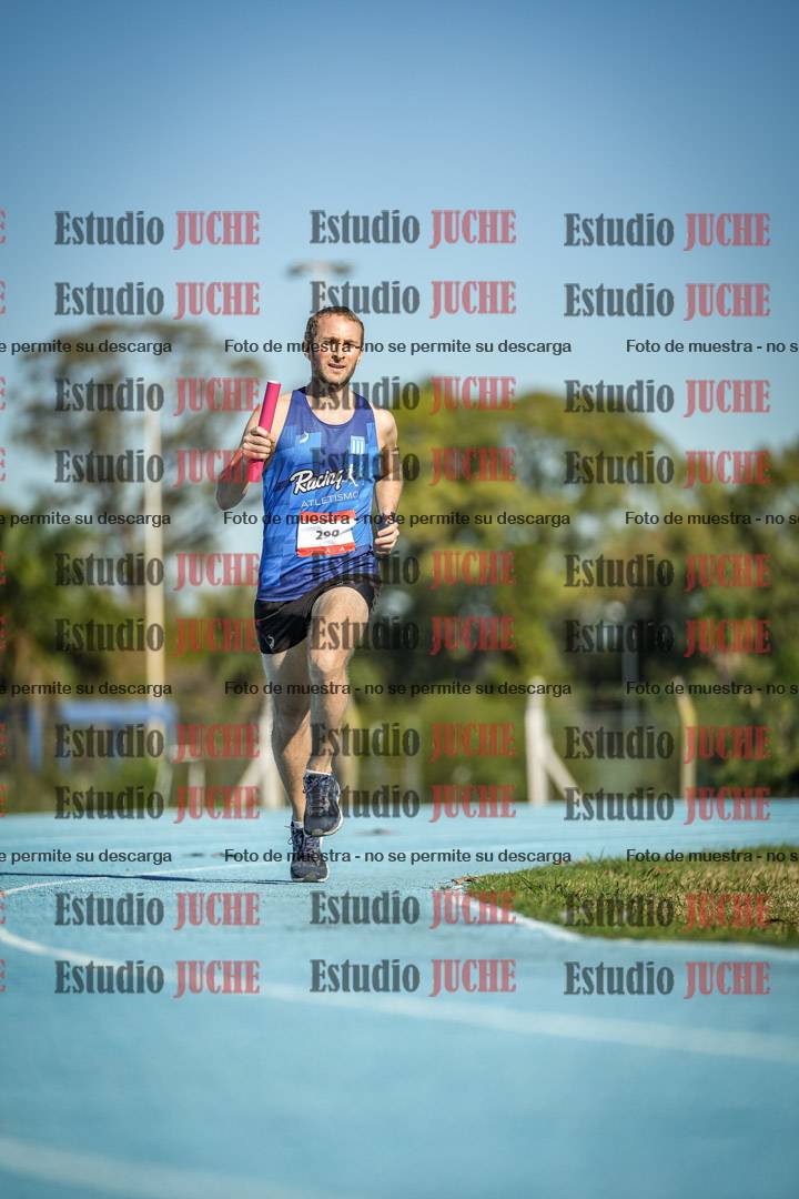 Fotos durante los relevos