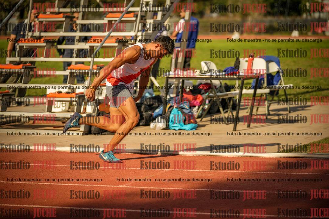Fotos de los 400 m llanos de varones