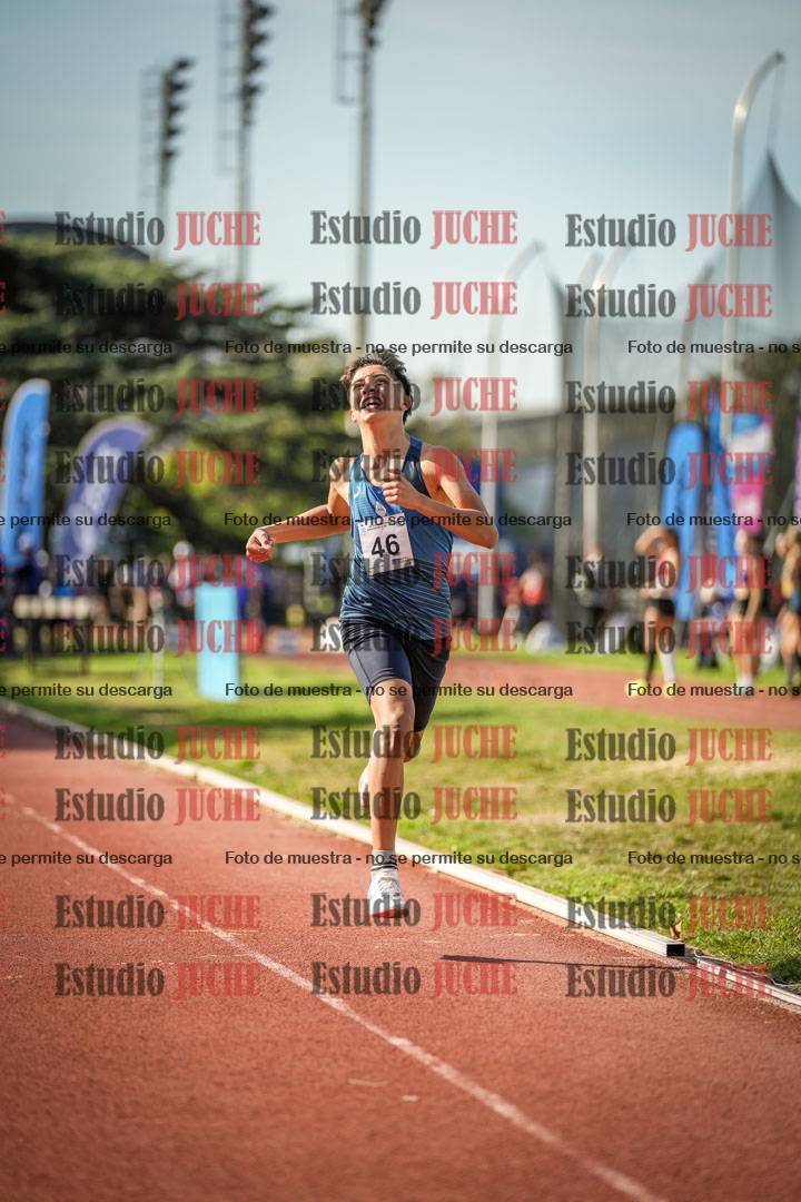 Fotos de los 1500 m de varones - decatlón 10
