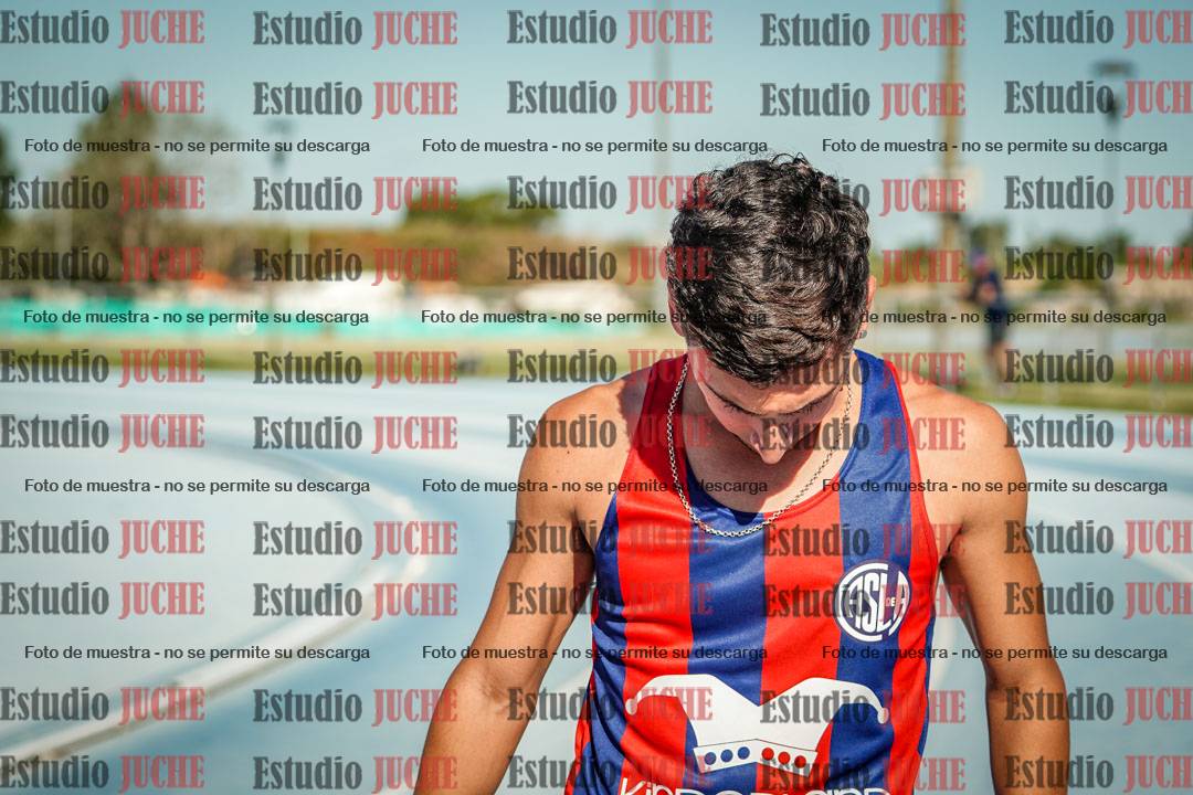 Fotos de los 400 m llanos de varones