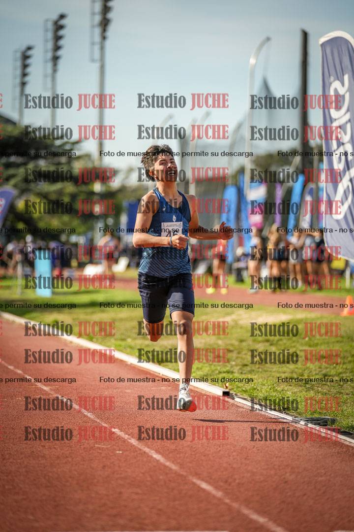 Fotos de los 1500 m de varones - decatlón 10