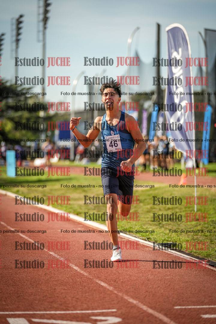 Fotos de los 1500 m de varones - decatlón 10