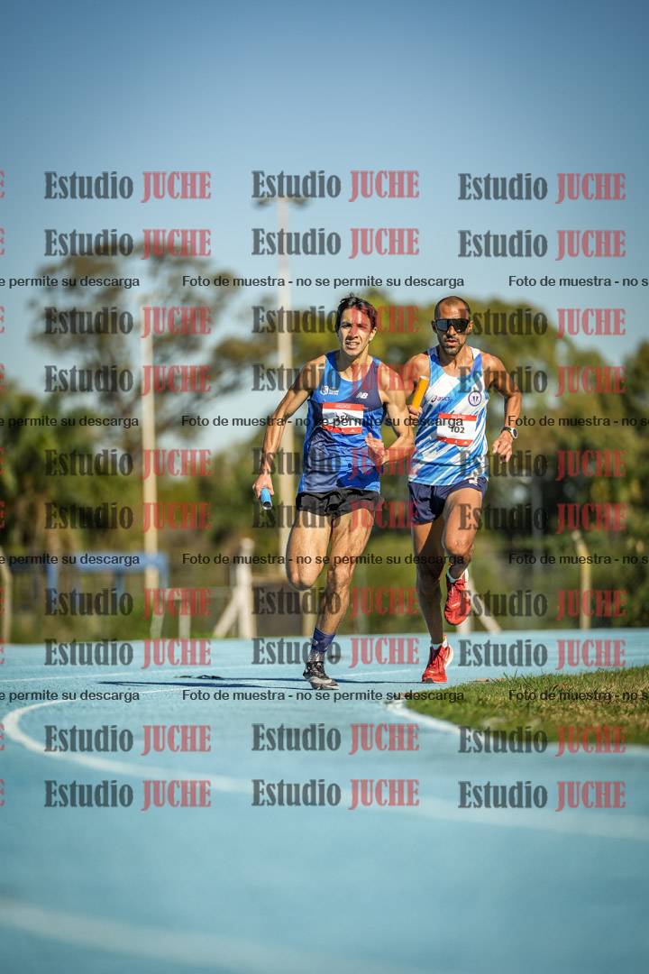 Fotos durante los relevos