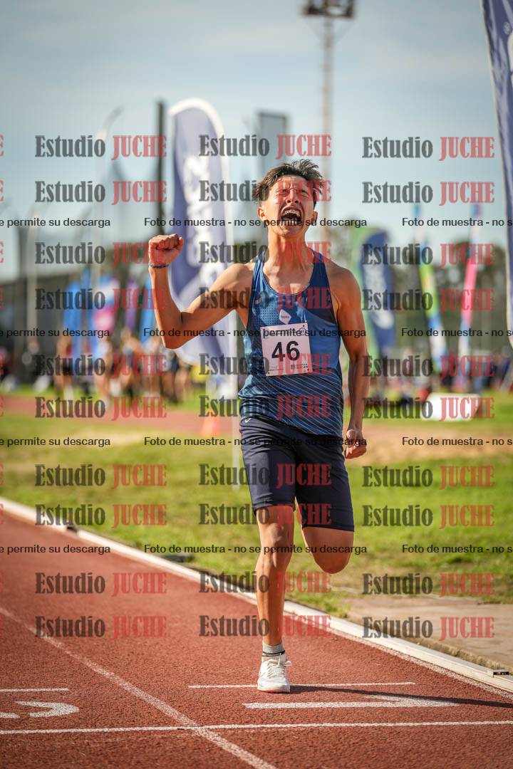 Fotos de los 1500 m de varones - decatlón 10
