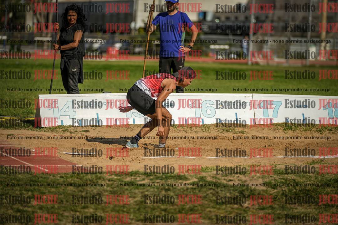 Fotos del salto triple de varones