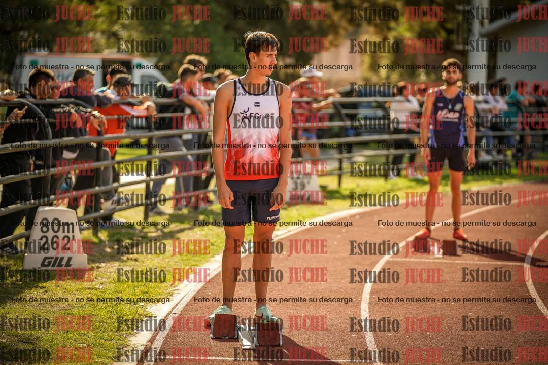 Fotos de los 400 m llanos de varones