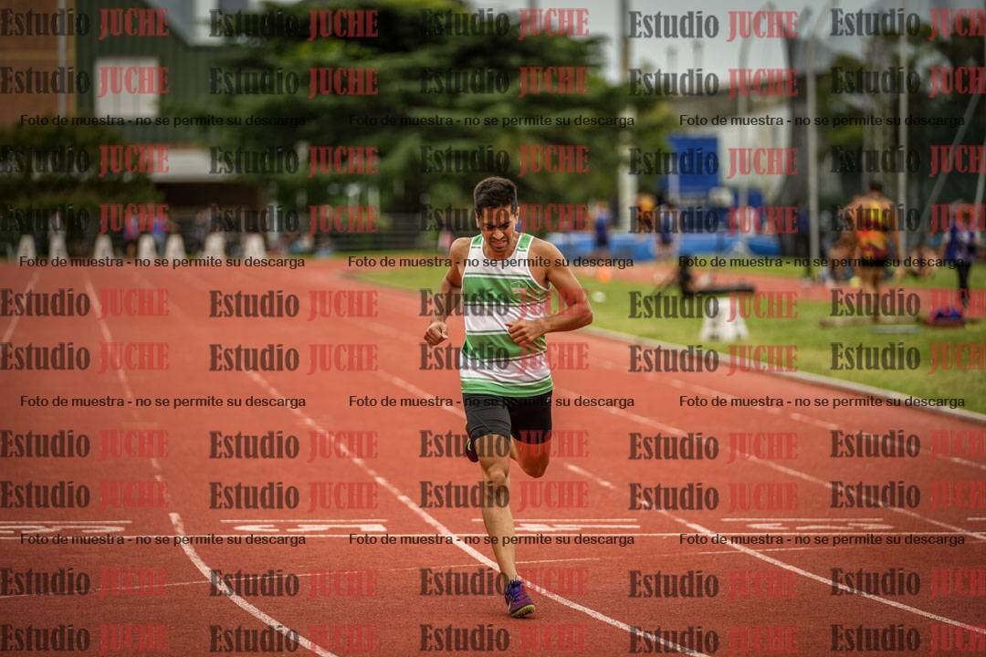 Fotos de los 400 m llanos de varones