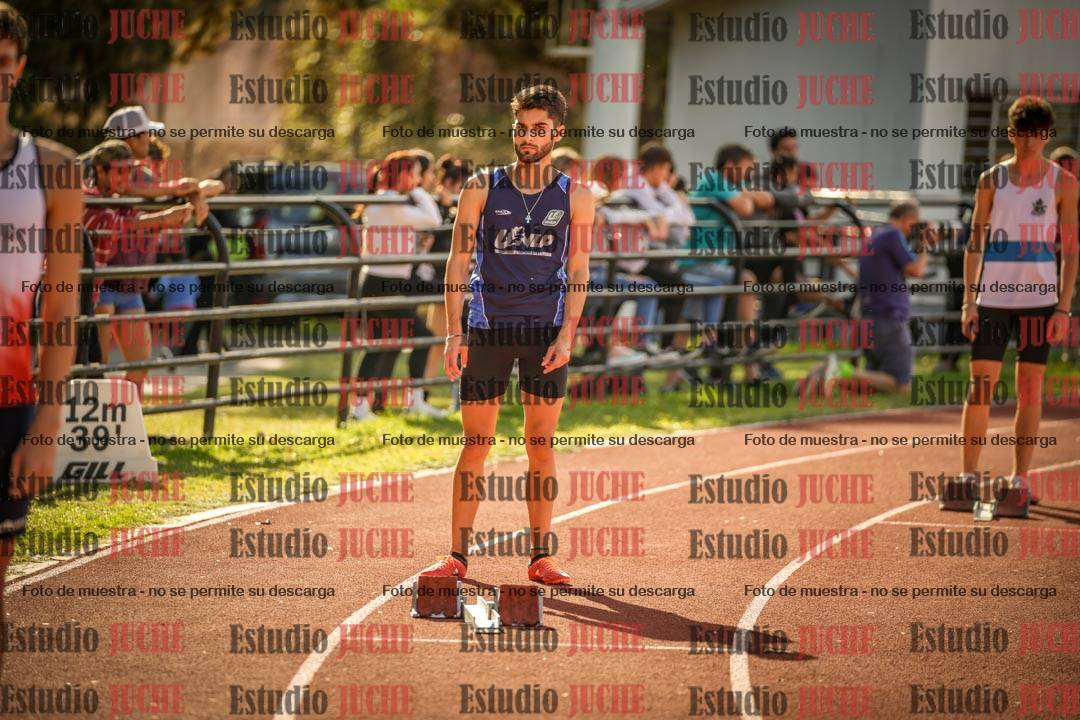 Fotos de los 400 m llanos de varones