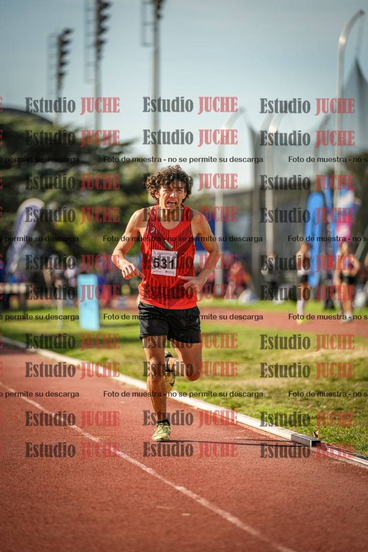 Fotos de los 1500 m de varones - decatlón 10