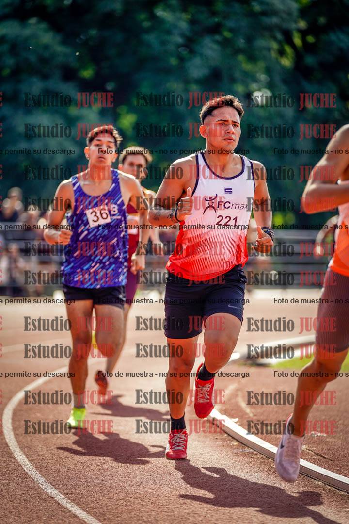 Fotos de los 800 m llanos de varones