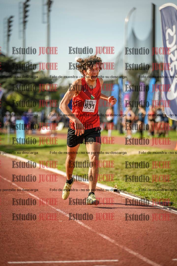Fotos de los 1500 m de varones - decatlón 10