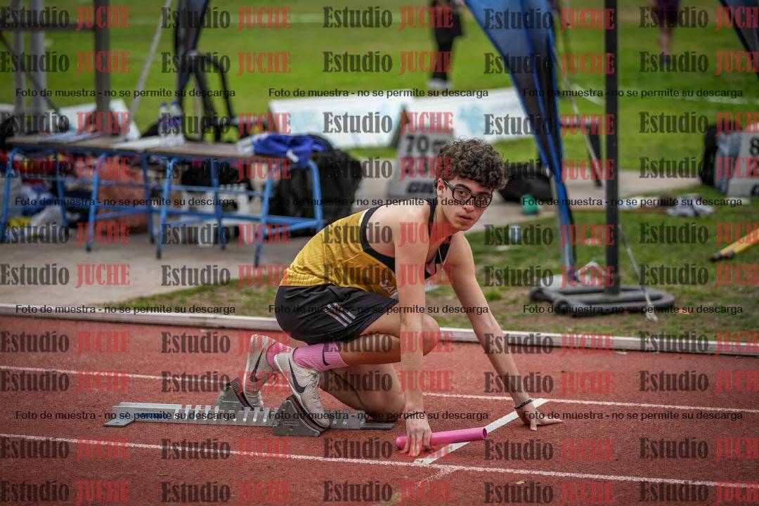 Fotos de las Postas 4x100 m de varones