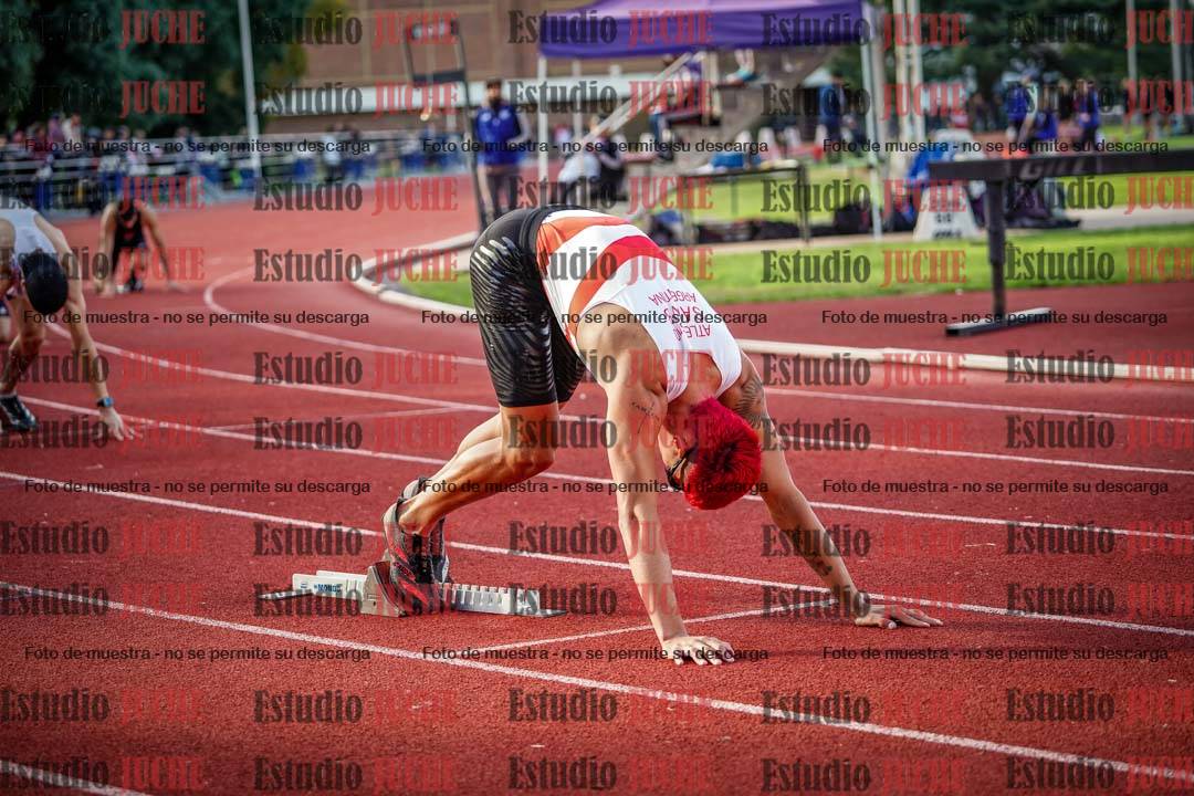 Fotos de los 400 m de varones