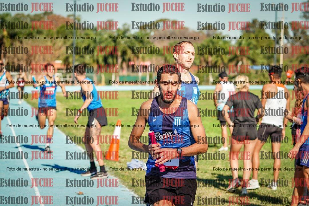 Fotos durante los relevos