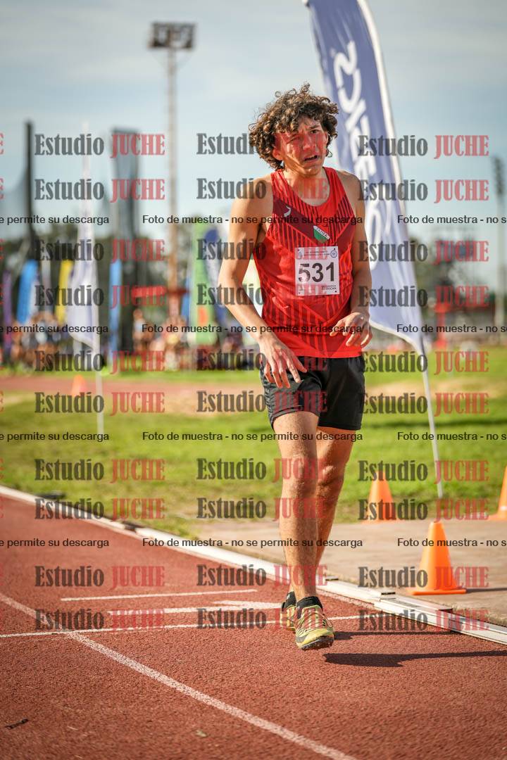 Fotos de los 1500 m de varones - decatlón 10