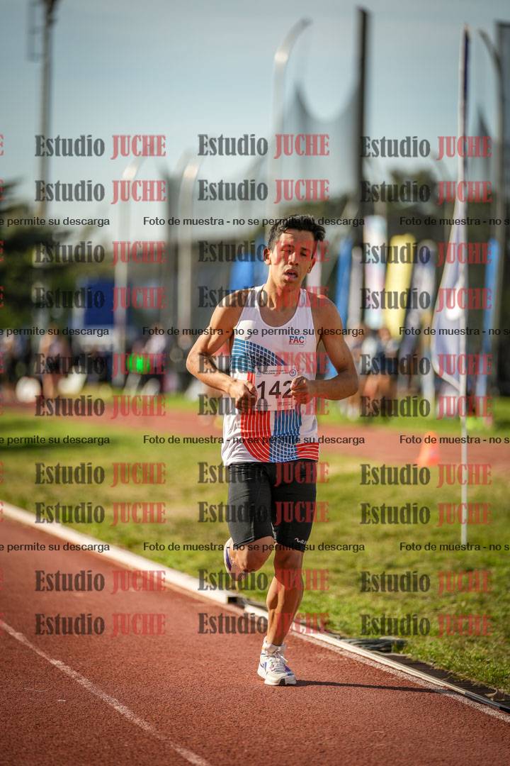 Fotos de los 1500 m de varones - decatlón 10