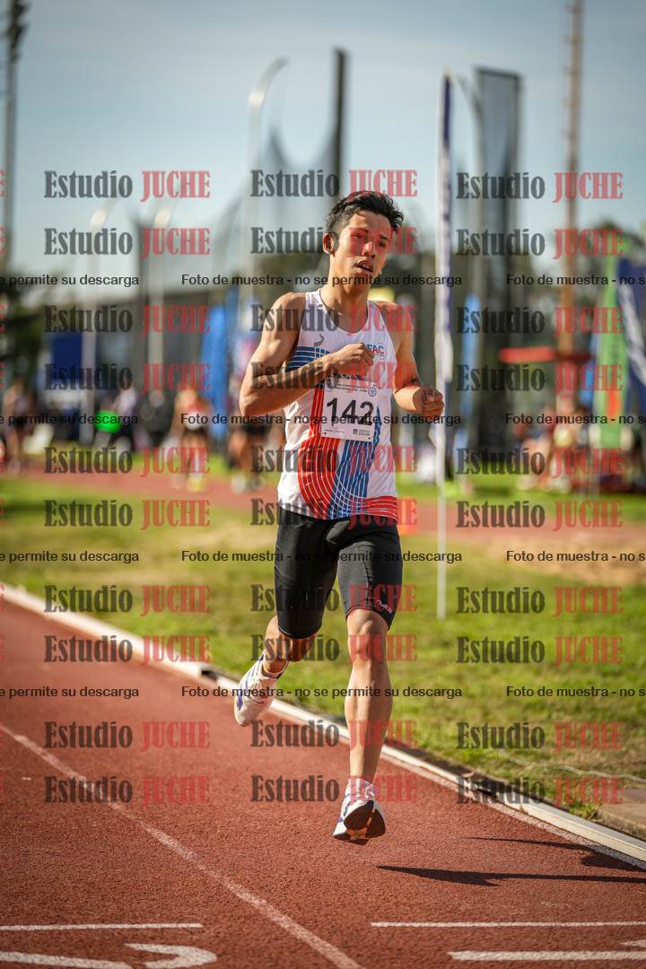 Fotos de los 1500 m de varones - decatlón 10