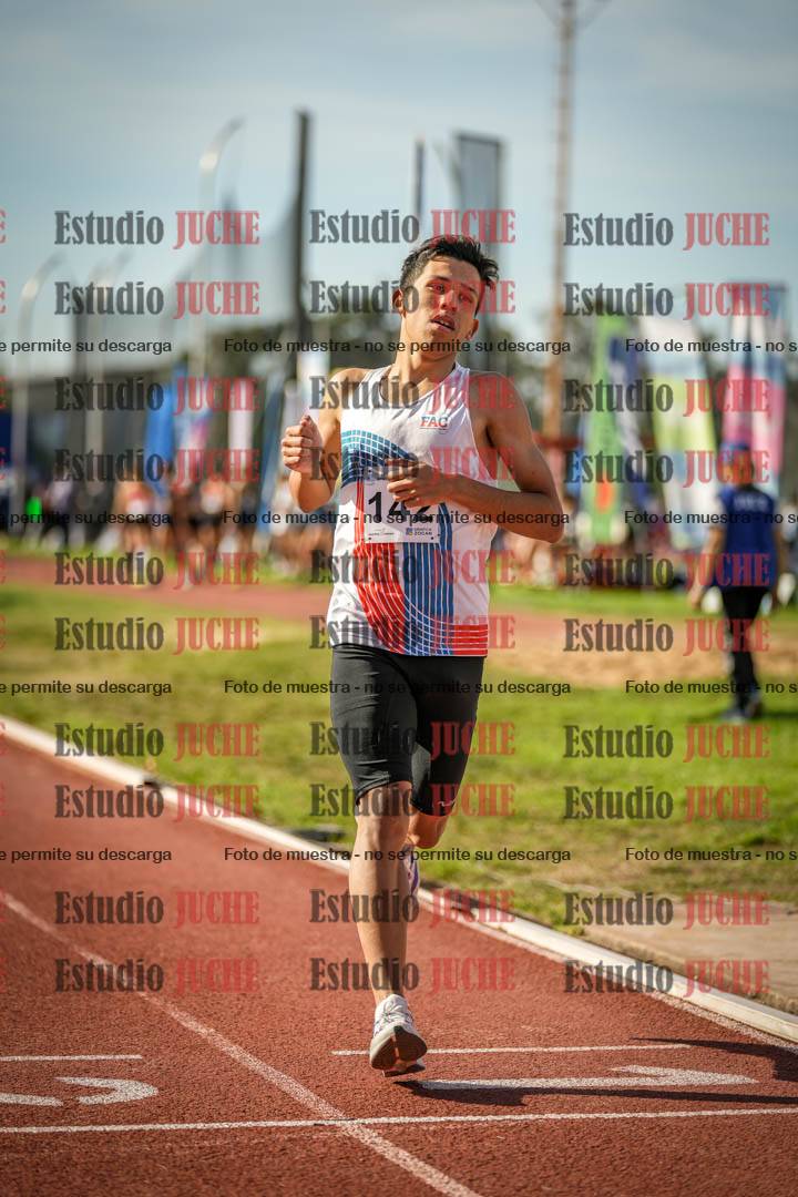 Fotos de los 1500 m de varones - decatlón 10