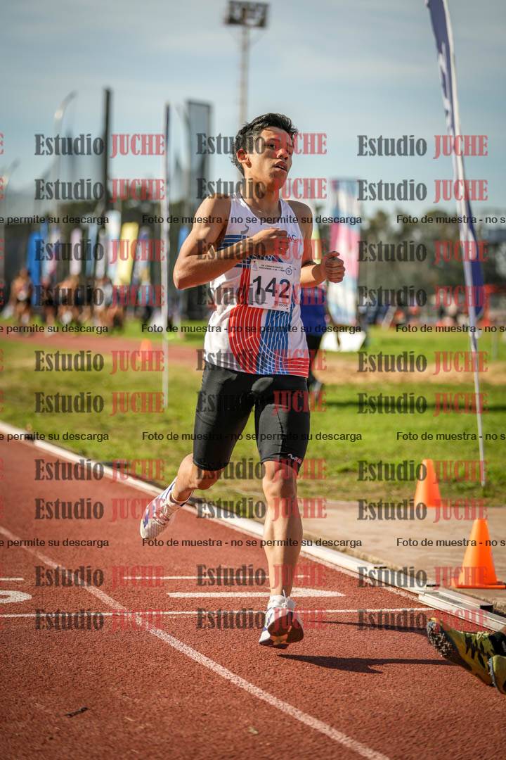 Fotos de los 1500 m de varones - decatlón 10