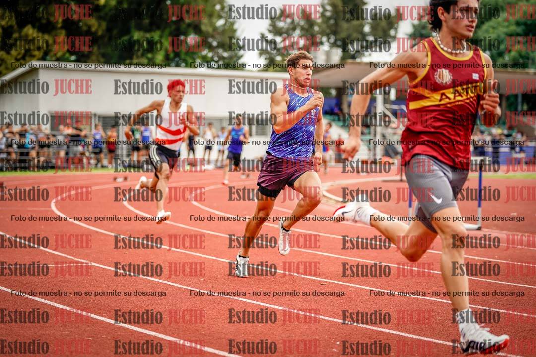 Fotos de los 400 m con vallas de varones