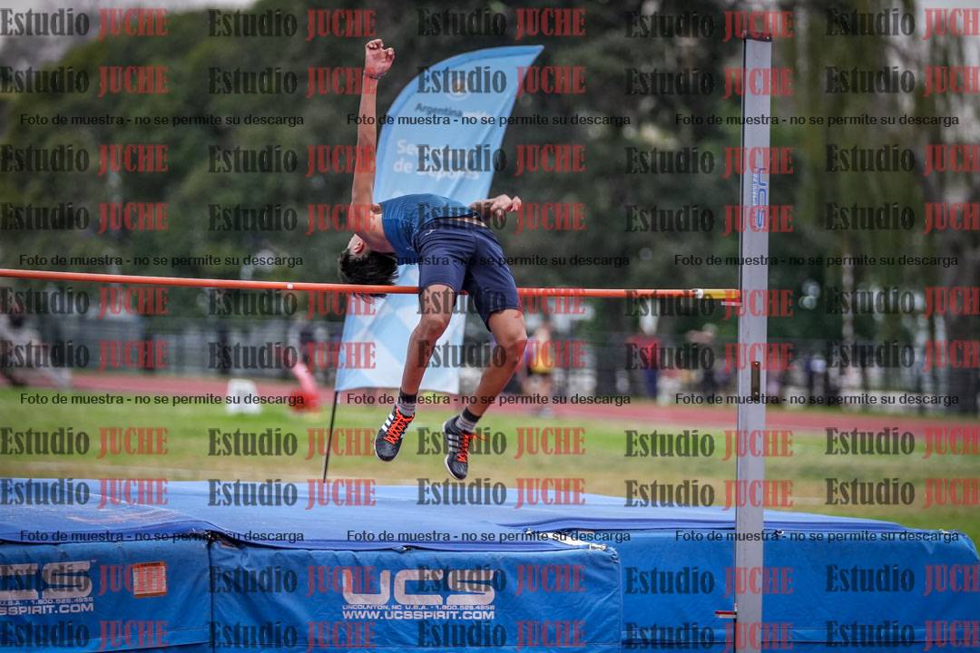Fotos del salto en alto de varones - decatlón 4