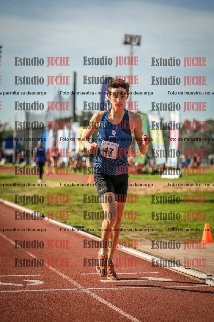 Fotos de los 1500 m de varones - decatlón 10