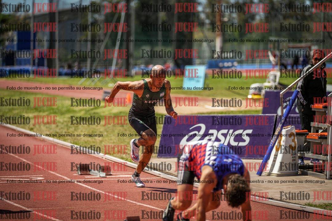 Fotos de los 400 m llanos de varones