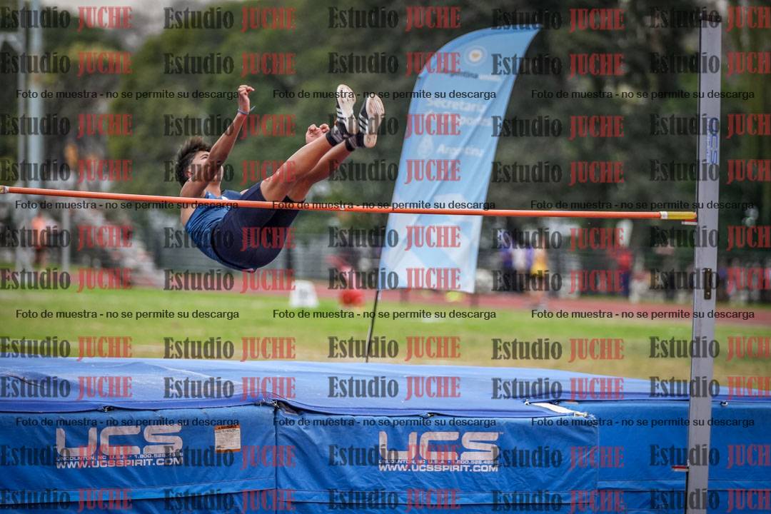 Fotos del salto en alto de varones - decatlón 4