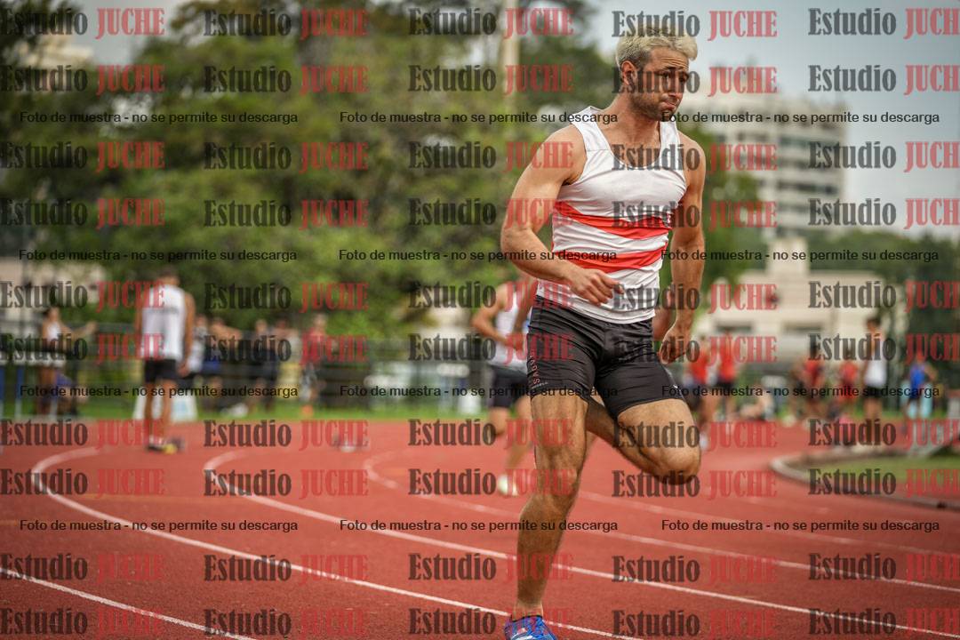 Fotos de los 200 m llanos de varones