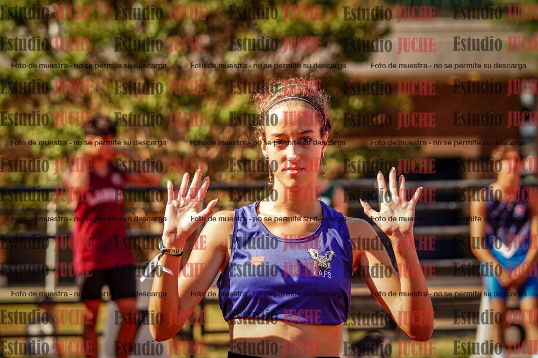 Fotos de los 100 m llanos de mujeres - FINAL U20