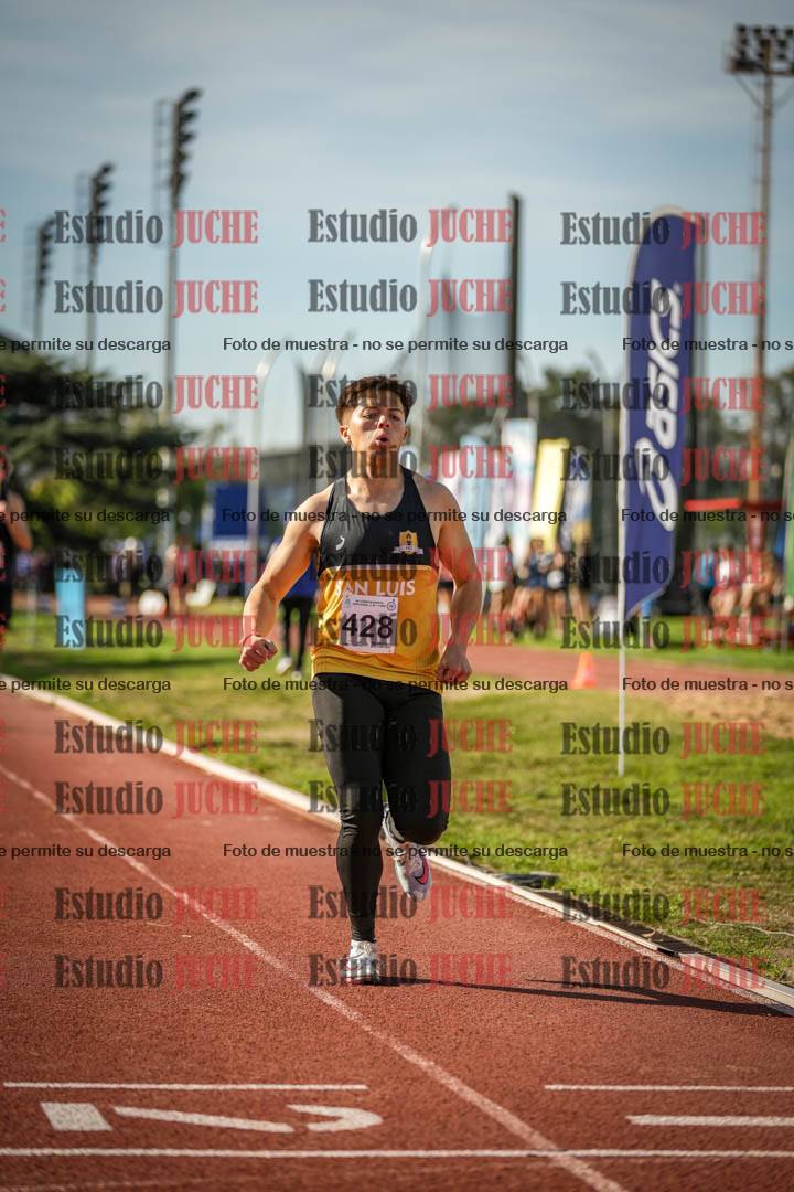 Fotos de los 1500 m de varones - decatlón 10