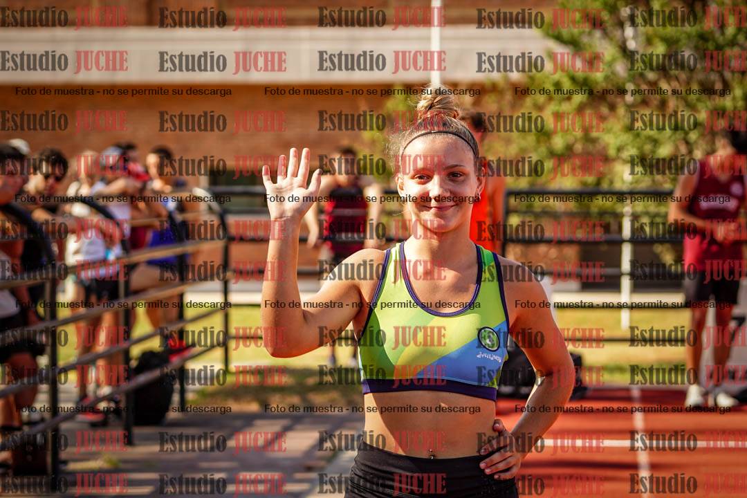 Fotos de los 100 m llanos de mujeres - FINAL U20