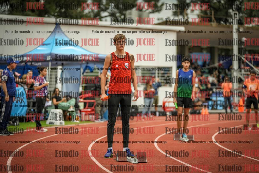 Fotos de las Postas 4x100 m de varones