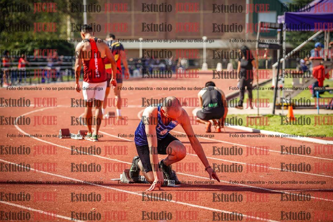 Fotos de los 400 m llanos de varones